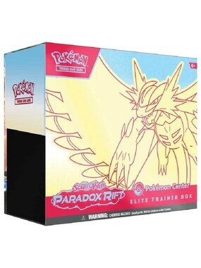 Pokemon Paradox Rift (Roaring Moon) Pokemon Center Exclusive Elite Trainer Box